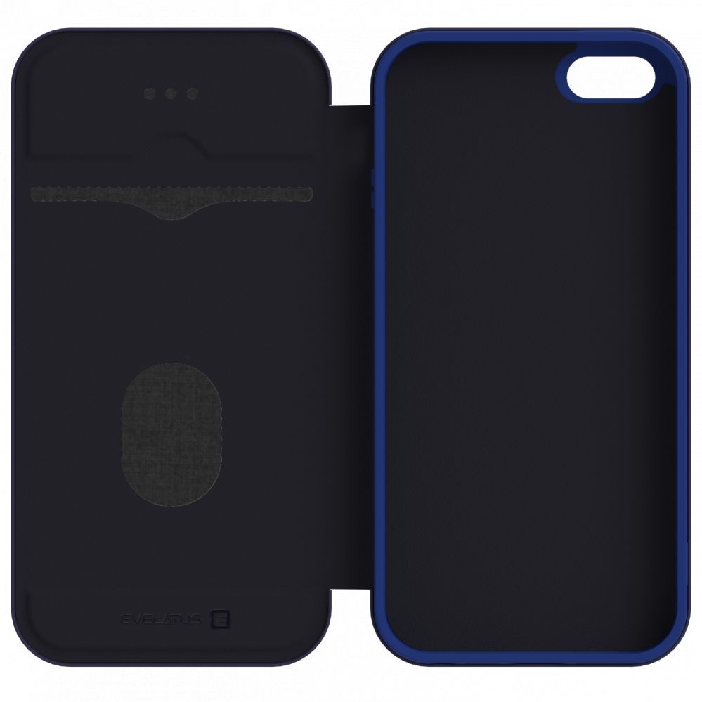 Book case Evelatus Xiaomi Note 8T Book Case Dark Blue