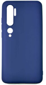 Back panel cover Evelatus Xiaomi Xiaomi Mi Note 10 / Mi Note 10 Pro Nano Silicone Case Soft Touch TPU Dark Blue