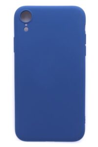 Back panel cover Evelatus Apple iPhone XR Nano Silicone Case Soft Touch TPU Dark Blue