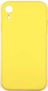 Aizmugurējais vāciņš Evelatus Apple iPhone XR Nano Silicone Case Soft Touch TPU Yellow