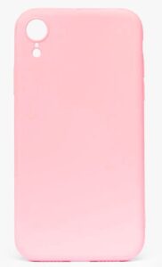 Aizmugurējais vāciņš Evelatus Apple iPhone XR Nano Silicone Case Soft Touch TPU Light Pink