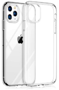 Aizmugurējais vāciņš Evelatus Apple iPhone 11 Pro Max Clear Silicone Case 1.5mm TPU Transparent