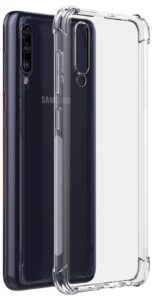 Aizmugurējais vāciņš Evelatus Samsung A30s TPU 1.5MM Military Shockproof Silicone Case TPU Transparent