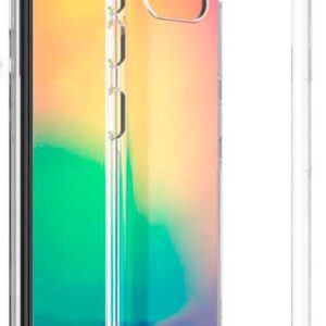 Back panel cover Evelatus Samsung Galaxy S20 Plus Military Shockproof Silicone Case TPU Transparent