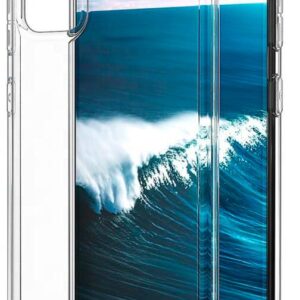 Back panel cover Evelatus Samsung Galaxy S20 Military Shockproof Silicone Case TPU Transparent