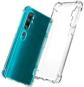 Aizmugurējais vāciņš Evelatus Xiaomi Mi Note 10 Military Shockproof Silicone Case TPU Transparent