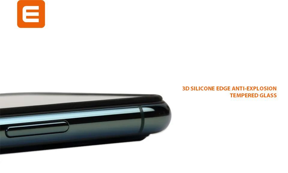 Protective glass Evelatus Apple iPhone XR/11 Rubber Anti-Broken 3D Glass Full Cover Japan Glue Anti-Static