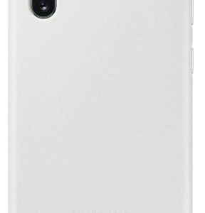 Tagakaaned Samsung  Note 10 Leather cover case White