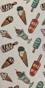 Aizsargplēve Evelatus Universal Ice Cream Colorful Film for Screen Cutter