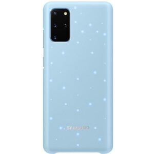 Aizmugurējais vāciņš Samsung  Galaxy S20 Plus LED Cover Blue
