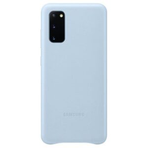 Aizmugurējais vāciņš Samsung  Galaxy S20 Leather Cover case Blue