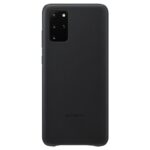 Back panel cover Samsung  Galaxy S20 Plus Leather Cover Black