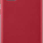 Чехол на заднюю панель Samsung  Galaxy S20 Plus Leather Cover Red
