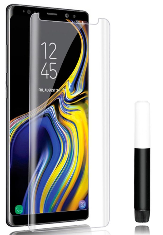 Aizsargstikls Evelatus Samsung Galaxy Note 9 Clear Glass UV + Glue