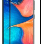 Защитное стекло iLike Samsung A10 2.5D Black Frame Full Glue