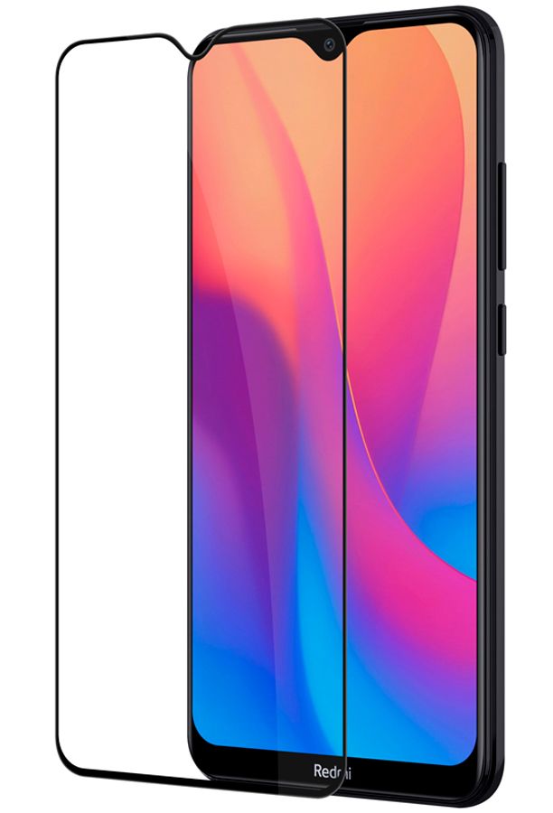 Protective glass iLike Xiaomi Redmi 8a 2.5D Black Frame Full Glue