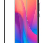 Aizsargstikls iLike Xiaomi Redmi 8 2.5D Black Frame Full Glue