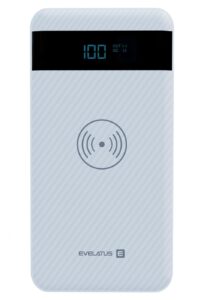 Väline aku Evelatus  Evelatus Power Bank Wireless EPB05 10000 mAh White