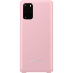 Aizmugurējais vāciņš Samsung  Galaxy S20 Plus LED Cover case Pink