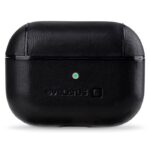 Headphone case Evelatus Apple AirPods Pro Leather Protective Case Black