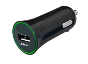 Auto charger iLike - Car Charger ICC01 Black
