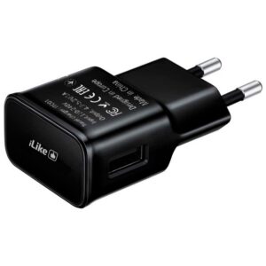 Adapteris iLike  iLike Travel Charger ITC01 Black