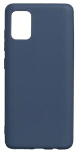 Aizmugurējais vāciņš Evelatus Samsung Galaxy A41 Nano Silicone Case Soft Touch TPU Blue