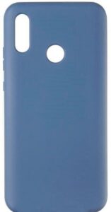 Aizmugurējais vāciņš Evelatus Huawei Huawei P Smart 2019 Soft Touch Silicone Blue