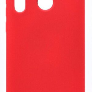 Back panel cover Evelatus Huawei P40 Lite E Soft Touch Silicone Red