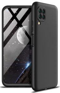 Aizmugurējais vāciņš Evelatus Huawei P40 Lite Nano Silicone Case Soft Touch TPU Black
