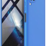 Nugarėlės dėklai Evelatus Huawei P40 Lite Nano Silicone Case Soft Touch TPU Blue