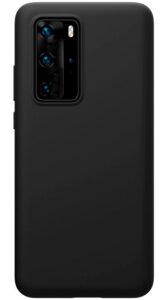 Back panel cover Evelatus Huawei P40 Pro Nano Silicone Case Soft Touch TPU Black