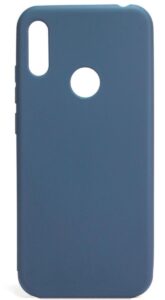 Back panel cover Evelatus Huawei Y6s 2019 Soft Touch Silicone Blue