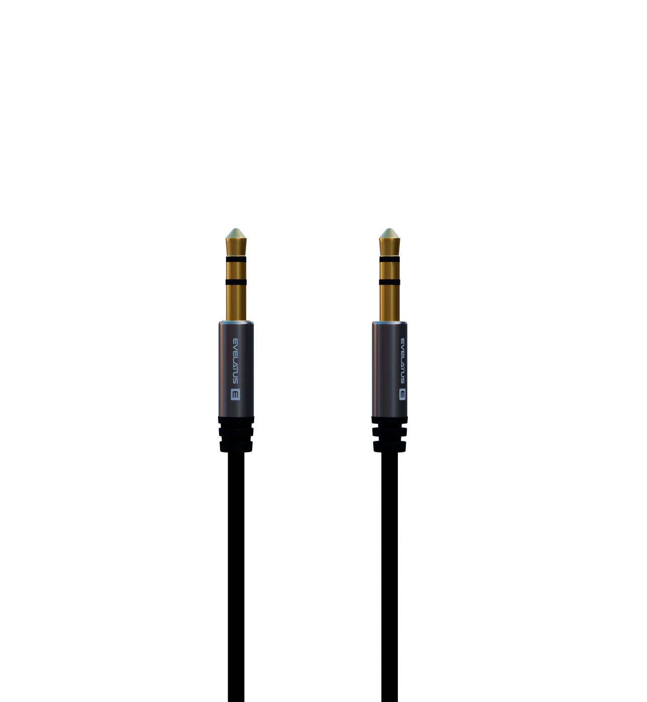 Audio cable Evelatus - Evelatus AUX Stereo Cable EAX01 Black