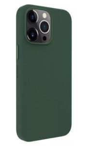 Aizmugurējais vāciņš Evelatus Apple iPhone 13 Pro Premium Magsafe Soft Touch Silicone Case Dark Green