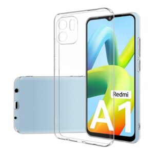 Nugarėlės dėklai Evelatus Xiaomi Redmi A1 / A2 Clear Silicone Case 1.5mm TPU Transparent