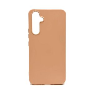 Back panel cover Evelatus Samsung Galaxy A54 TPU Nano Silicone Case Pink Sand