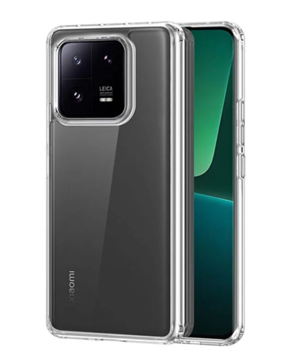 Back panel cover Evelatus Xiaomi 13 Clear Silicone Case 1.5mm TPU Transparent