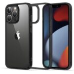 Tagakaaned Ugreen Apple iPhone 13 Pro Fusion Case Hard Cover with Gel Frame Transparent Black