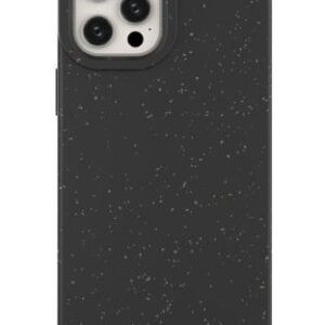 Aizmugurējais vāciņš Eco Apple iPhone 12 Pro Max Silicone Cover Phone Shell Case Black