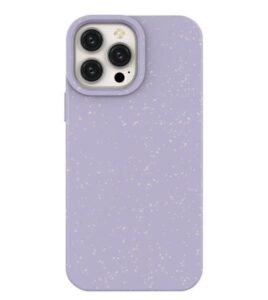 Aizmugurējais vāciņš Eco Apple iPhone 13 Pro Max Silicone Cover Phone Shell Case Purple