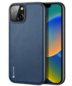 Aizmugurējais vāciņš Dux Ducis Apple iPhone 14 Fino case cover nylon-covered Blue