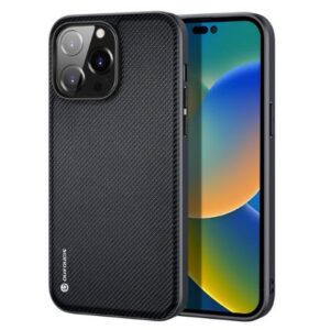 Aizmugurējais vāciņš Dux Ducis Apple iPhone 14 Pro Max Fino case cover made of nylon material Black