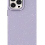 Tagakaaned Eco Apple iPhone 14 Pro silicone degradable cover Purple