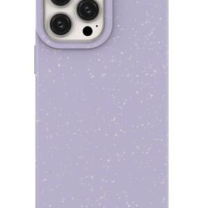 Back panel cover Eco Apple iPhone 14 Pro silicone degradable cover Purple