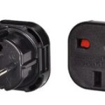 Adapter iLike  UK/EU CHARGER ADAPTER Black