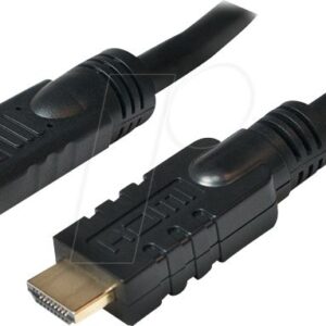 Monitor accessory Logilink  CHA0025 HDMI Cable, Active, M/M, 25m, black 