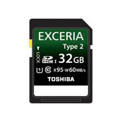 Atminties kortelės Toshiba Universal SDHC Class 10 (UHS) Exceria Type2 32Gb