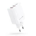 Adapteriai Evelatus  Evelatus Travel Charger EU Wall 3 Ports 32W USB-C / USB-A2 ETC06 White