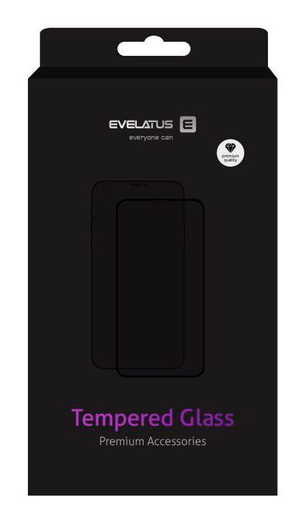 Aizsargstikls Evelatus Huawei Huawei Y5P 2020 2.5D Full Cover Japan Glue Glass Anti-Static
